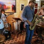 Franck Rochard, guitariste, Luther Francois, Riccardo Francois, Jackie Bernard, Alex Bernard.