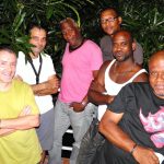 Franck Rochard, guitariste, GMX:Wilfried Bedacier, Agou, Guy Marc Vadeleux, Rico Sax, Frederic Caracas.