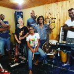 Franck Rochard, guitariste, Wilfried Bedacier, Max Télèphe, Johan Thésée, Guy Marc Vadeleux, Arobase Casino Bateliére.